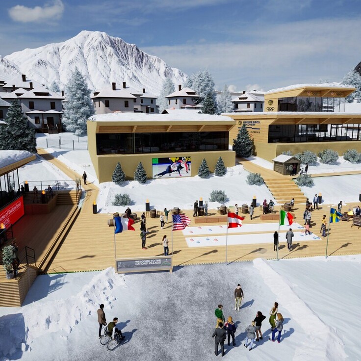 Winter Olympic: A first look at WBD’s studios in Cortina, Italy that will broadcast live each day during Milano Cortina 2026